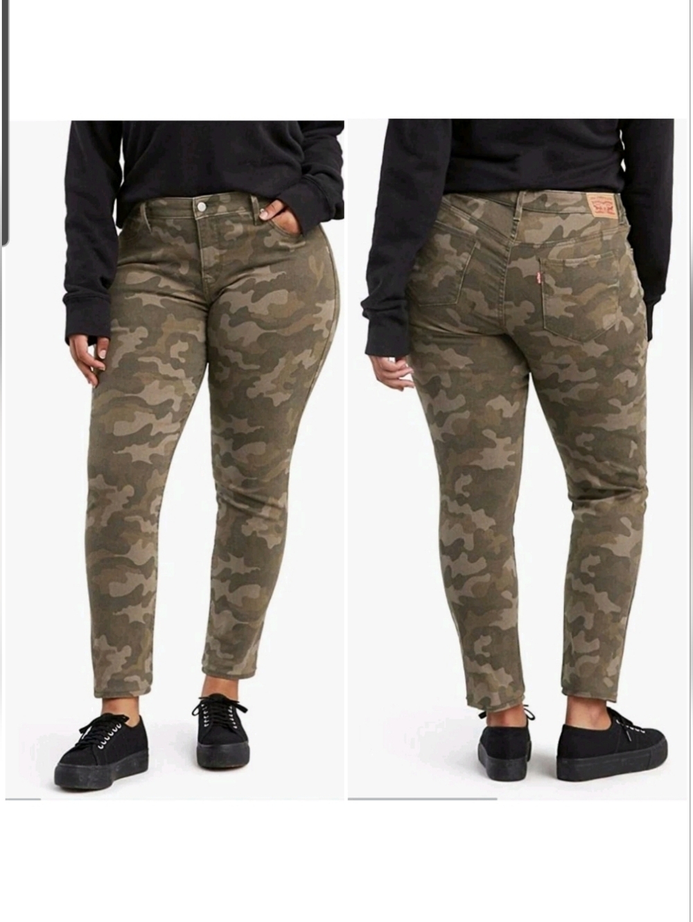 Levis 311 Shaping‎ Skinny Camo Women's Jeans Sz 20W